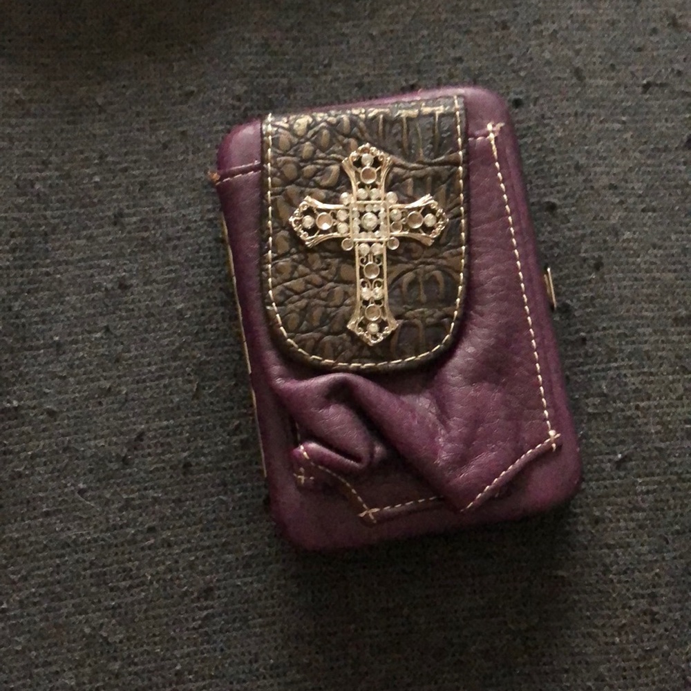 Rustic couture wallet